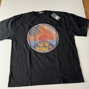 Rhude Graphic Black Tee